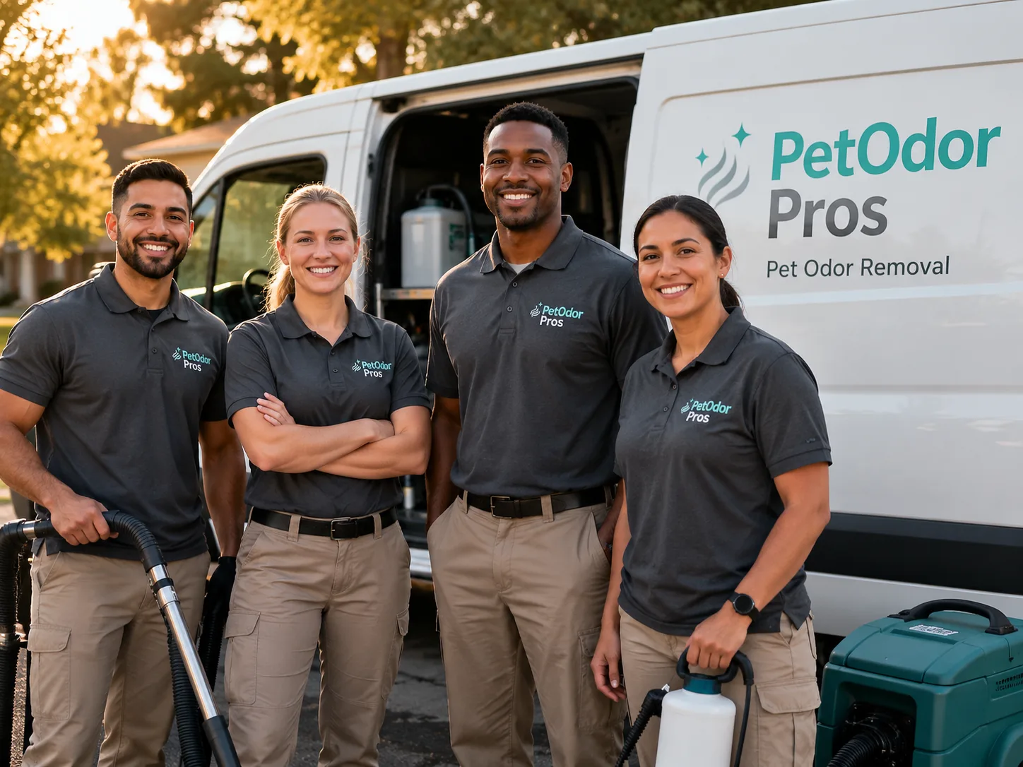 Pet Odor Removal team serving Winchester, CA